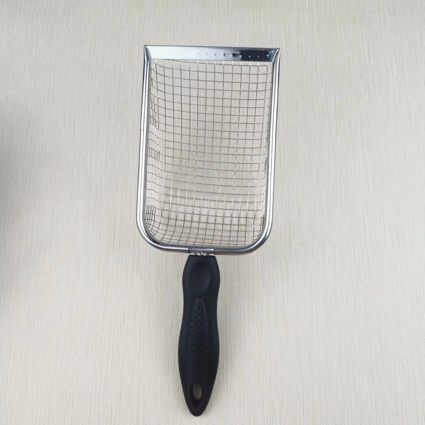 Cat Litter Shovel Stainless Steel Reptile Sand Substrate Shovel Clean Up Feces Fine Mesh Sifter For Bedding cat litter scoop