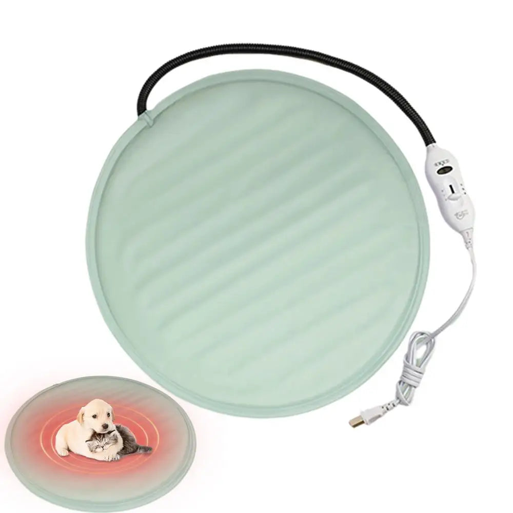 Pet Warming Pad, Indoor Pet Beds, Auto Temperature Control, Heated, Chew Resistant, Anti Slip Cat Pad, Winter for New Born Puppy