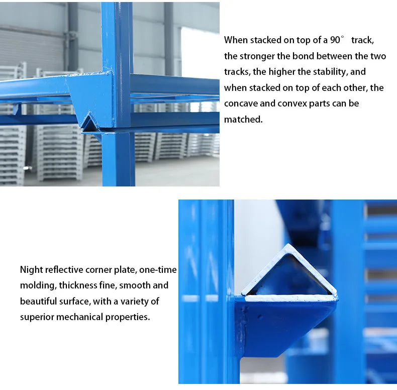 Heavy Duty Foldable Warehouse Iron Wire Cage Mesh Collapsible Container Pallet Cage Metal Collapsible Shipping Cage with Wheels