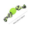 Pet dog toy Cotton rope double knot ball Bite resistant tooth cleaning toy ball pet supplies