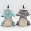 Soft Dog Pajamas Pjs Small Dogs Sweater Warm Doggy Winter Clothes Puppy Jumpsuit Flannel Onesie for Chihuahua Pet Cat Clothing