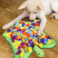 Pet Snuffle Mat Dog Foraging Mats in Turtle Shape Enrichment Toys Puppy Dog Feeding Mat  Treat Dispenser Slow Feeding Blanket