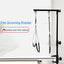 Foldable Pets Grooming Bracket Adjustable Steel Suspender Grooming Table with Sling Arm Support Dog Cat Holder for Bath Desk