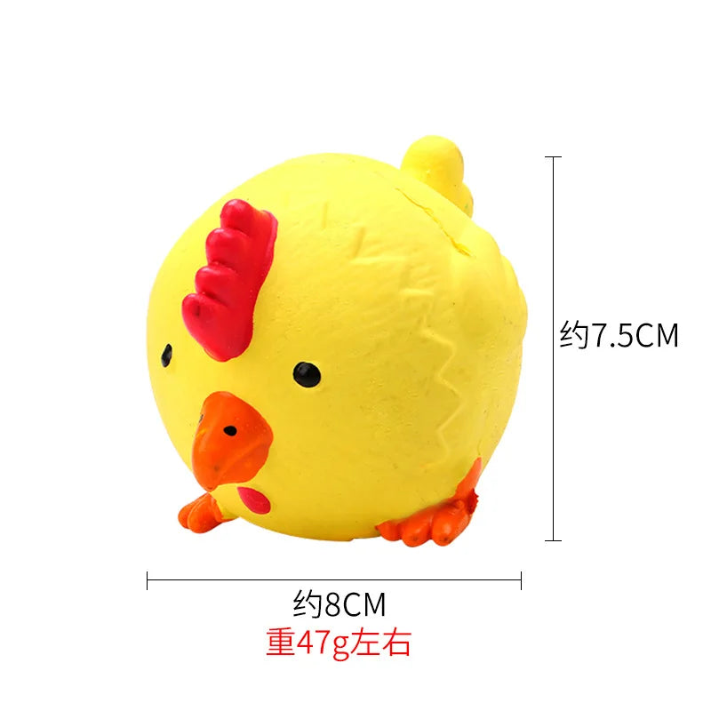 Pet Supplies Amazon Hot selling Animal Shaped Latex Toys Bite and Bite Washable Dog Toys