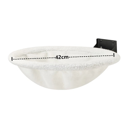 Cat Hammock Wall Mounted Hanging Bed Foldable Design Mesh or Velvet for Kitten Playing and Sleeping Available In All Seasons