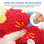 A Red Parrot-Shaped Plush Pet Funny Toy That Makes Sounds And Is Designed for Cute Dogs to Chew And Clean Their Teeth Dog Toy