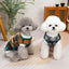 Pet Winter Warm Clothes Fleece Pullover Dog Shirt Nordic Style Printed Puppy Sweatshirt Hoodies Coat for Small Dogs Cats Costume