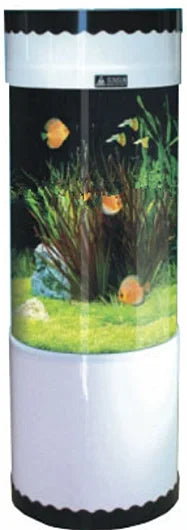 JU-800 acrylic aquariums Round Aquarium cylindrical fish tank Large Cylinder Acrylic Aquariums 1.5m Height