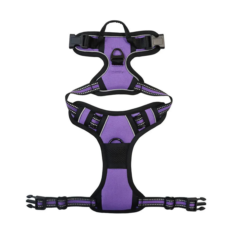 Pet Dog Harness Reflective Adjustable Breathable Vest Chest Strap for Small Medium Big Dogs Cats Collar Harness Dog Accessoires