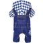 Spring Pet Dog Jumpsuit Denim Overalls for Dogs Plaid Jeans Jacket Pants Suit Onesies Small Dog Clothes Yorkie Chihuahua Apparel