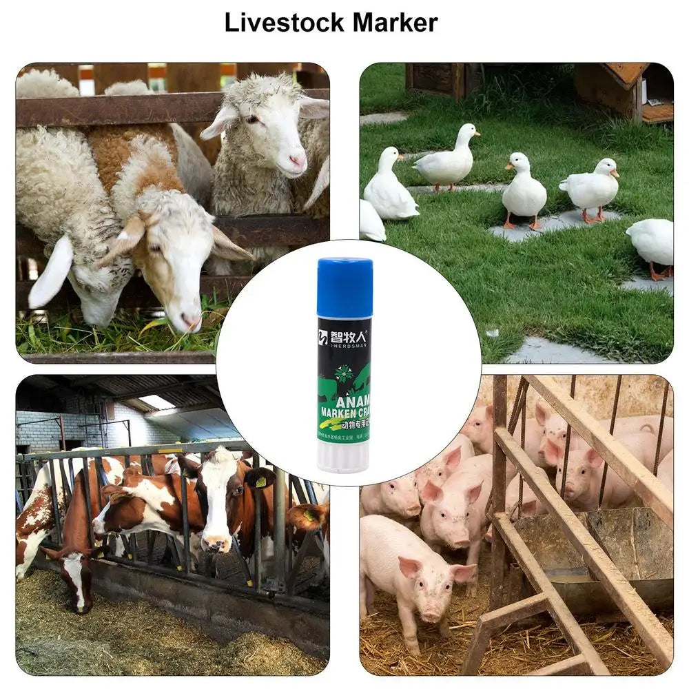Livestock Markers Pencil Crayon For Marking Farm Livestock Livestock Breeding Crayon Animal Husbandry Markers For Horses Cattles