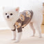 Dog Sweater 2024 Bear Print Cardigan Coat Dog Knitted Sweater Chihuahua French Bulldog Bichon Fashion Dog Clothes Puppy Apparel
