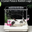 Indoor house acrylic  rabbit Chinchilla cage luxury cage for small animals pet house
