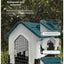 New Dog House Outdoor Waterproof Kennel All Seasons Indoor Dog House Outdoor Rainproof Sunscreen Medium and Large Dogs.