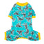 Dinosaurs Dog Pajamas for Small Dogs, Soft One Piece Jumpsuit Lightweight Halloween Puppy Onesie Pet Clothes Doggie Bodysuit