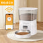 ROJECO 2L Automatic Cat Feeder WIFI Smart Pet Food Dispenser For Dry Food Dogs Kibble Dispenser With Remote Control Accessories