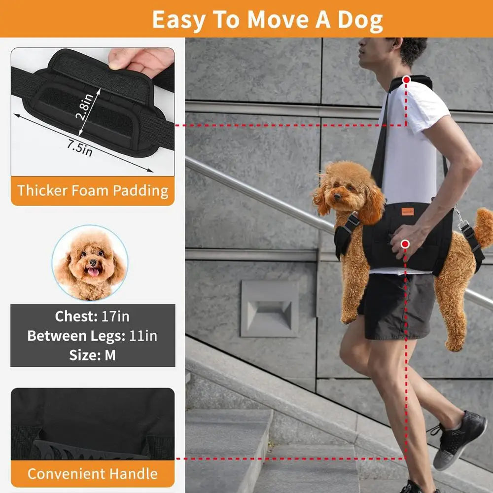 Dog Harness Medium Sized Dog Easy Walking Pull Dog Harness Dog Vest Harness with Control Handle No Choke Pet Neck Harness