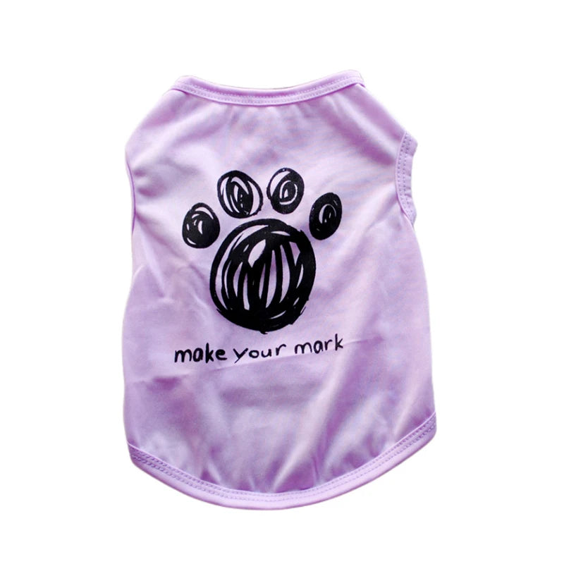 Cheap Summer Puppy Dog Vest Shirt Mesh Pet Clothes Clothing for Small Dogs Yorkshire Shih Tzu Shirts mascotas ubranka dla psa