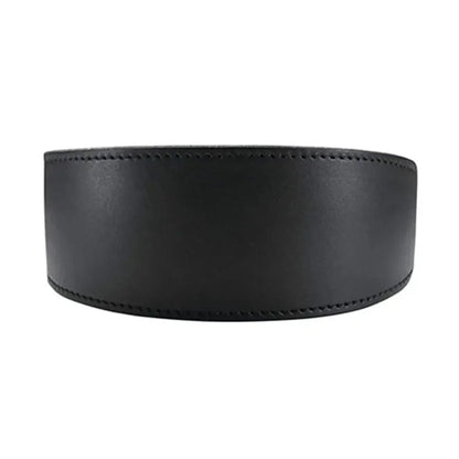 Soft Real Leather Extra Wide Padded Tapered Dog Collar Glossy Brown Black Greyhound Saluki Deerhound Lurcher Whippet Dachshund