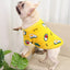 Lovely Leopard Pet Dog Clothes Soft Flannel Winter Puppy Overalls York Dog Cartoon Printing Sphinx Cat Sweatshirt Drop Shipping
