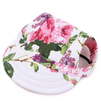 Adjustable Baseball Cap with Ear Holes for Large Medium and Small Dogs Summer Dog Cap Puppy Sun Hat Outdoor Hiking Pet Products