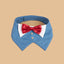 High Quality Puppy Big Dog Bibs Triangle Scarf Handsome Pet Wedding Suit Neck Accessories for Small Medium Dogs mascotas Costume
