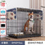 Dog Cage Large Dog Small to Medium Dog Golden Retriever Labrador Corgi Side Ranch with Toilet Separation Indoor Household Nest