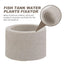 Aquarium Plant Weights Ceramic Water Plant Weights Pot Anti-Floating Aquarium Decoration Fish Tank Landscape Decoration