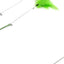 Cat Toy Cat Teaser Sticks Steel Wire Cat Teaser Rod Bell Feather Ball Chicken Feather Cat Teaser Rod Plastic Cat Toys