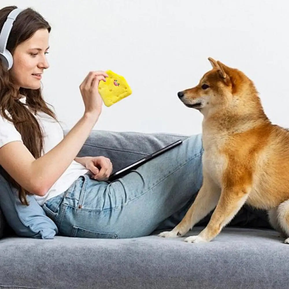 Dog Foraging Toys Pet Teething Foraging Squeaky Toy Interactive Chewing Toys For Indoor Dogs Puppy Reducing Boredom For Bedroom