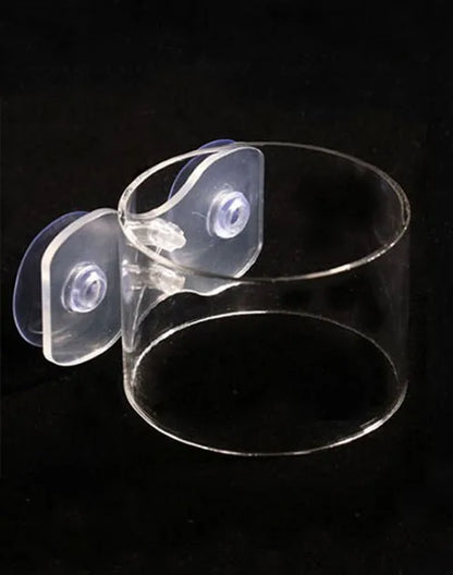 1Pcs Aquarium Feeding Ring Fish Tank Station Floating Food Tray Feeder Aquarium Accessory with Strong Suction Cup or Hook New