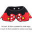 Adjustable Pet Dog Cat Saliva Towel Lace Decorative Bibs Scarf Bandana Collar Dog Accessories Small Dogs Bibs Cute Accessories