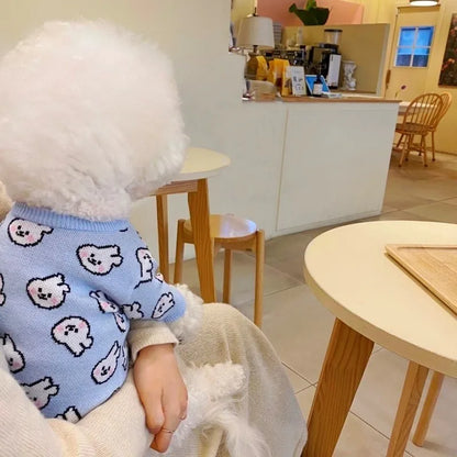 Winter Dog Sweater Pet Dog Clothes Chihuahua French Bulldog Costume Cute Dog Jersey Cat Coat Dog Overalls Puppy Knitted Sweater