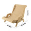 Sisal Cat Chair Wooden Cat Lounge Chair Cozy Stable Pet Furniture Pet-Friendly Multi-Functional Cat Scratcher Cat Beach Chair
