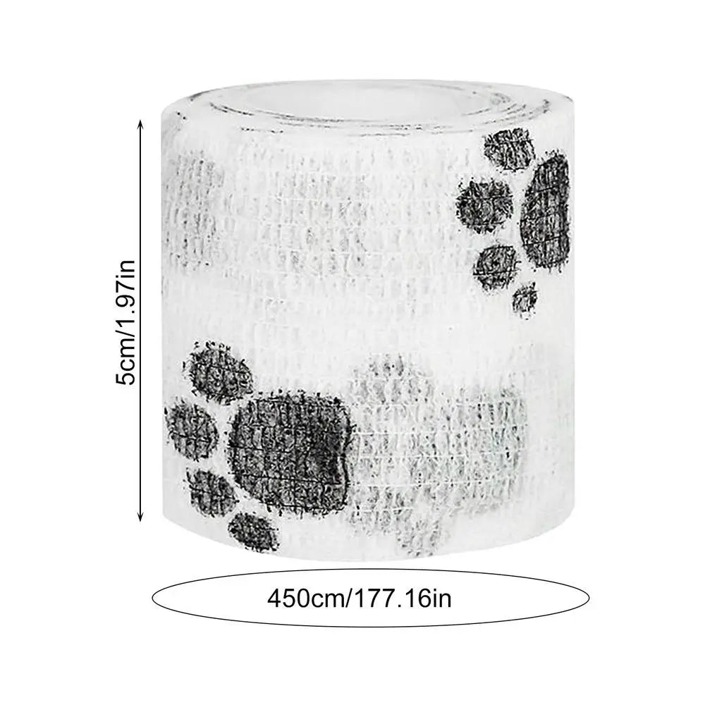 Self Adhesive Bandage Wrap Dog Bandage Shoes Pet Self Adhesive Bandage Dog Cohesive Bandage Multifunctional Pet Wound Care