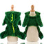 pawstrip Small Dog Clothes Warm Winter Pet Dog Jumpsuit Puppy Fleece Hoodie Chihuahua Small Medium Dog Warm Outfit Kitten Jacket