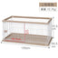 Dog Cage Alice Dog Cage Medium and Small Dog Shiba Inu Bulldog Pet Kennel Fence Indoor Fence