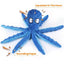 Squeaky Dog Toy Octopus Toy for Aggressive Chewers Tough No Stuffing Plush Crinkle Interactive Pet Toys for Puppy and Large Dogs