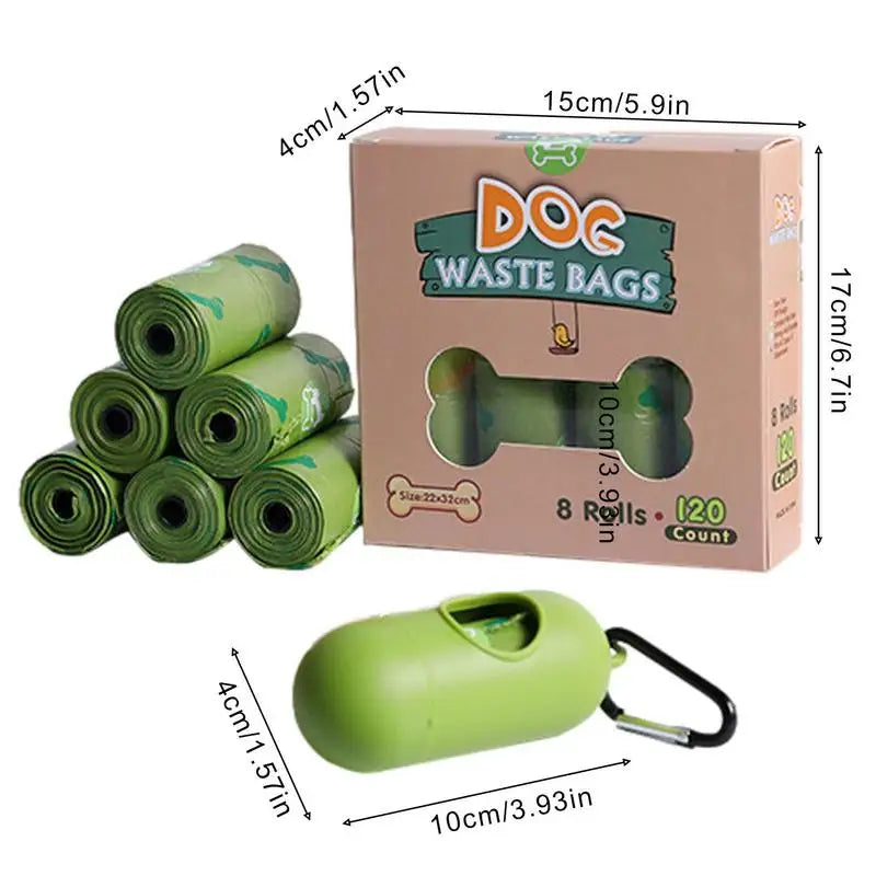 Pet Trash Bag Poop Dispenser Bags For Dog Pet Strong Toughness Potty Picker Bag For Car Outdoors Walking Home And Travel