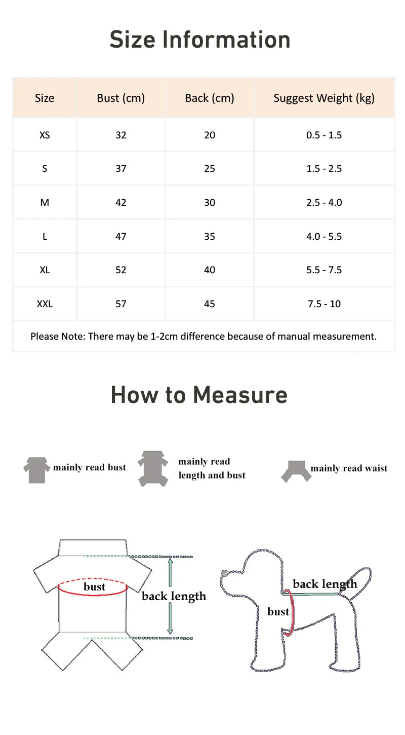 Solid Thick Fleece Winter Clothes for Small Medium Dogs Unisex Teddy Yorkshire Pet Overalls Four Legs Warm Cats Sweatshirts