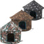 Cat House Dog Nest Waterproof Outdoor Winter Warm Pet Cave Insulated Outside Cat House Home Foldable and Washable Pet House