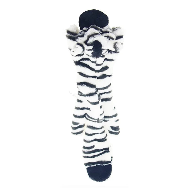 New Crocodile Soft Shell Plush Dog Toys Outdoor Play Interactive Squeaky Dogs Toy Sounder Sounding Paper Chew Tooth Toy