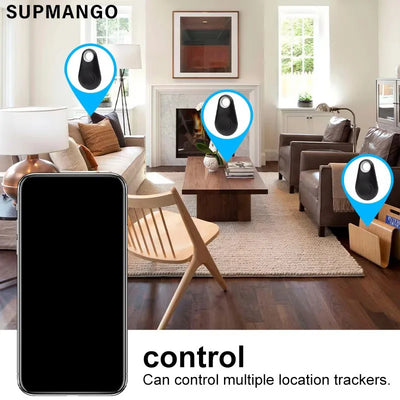 Mini Anti-Lost Device Wireless Tracker For Pets Wallet Keys Bag Dog Cat Finder Locator Tag Child Lost Search Location Record