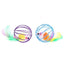 Cat Toy Pet Cat Kitten Playing Mouse Rat Mice Ball Cage Toys Pet Supplies Random Color  аксесуари для котів