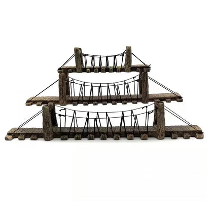 1pc Aquarium Resin Bridge Decoration Rocks Fish Tank Ornaments Decor Landscaping Rockery Mountain Bridge Hiding Cave Accessories