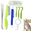 Pet Tick Removal Tool Remove Flea Tick Comprehensive Tool for Pets Tick Control Products Puppy Pet Kitten Flea Cleaning Tools