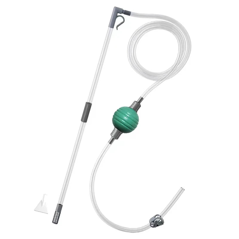 Aquarium Fish Tank Water Changer Air Pump Cleaning Tools Aquarium Gravel Cleaner Vacuum Siphon Pump with Filter Nozzle New