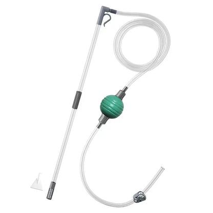 Aquarium Fish Tank Water Changer Air Pump Cleaning Tools Aquarium Gravel Cleaner Vacuum Siphon Pump with Filter Nozzle New
