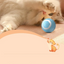 1Pcs Pet Gravity Intelligent Rolling Ball Cat Toy To Relieve Boredom Self Hi Cat Teaser Stick Kitten Charging Cat Teaser Ball