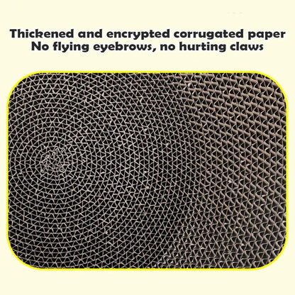 Bowl-shaped Crumb-free Corrugated Paper Cat Scratching Board And Cat Bed Wear-resistant Environmentally Friendly And Safe Claw
